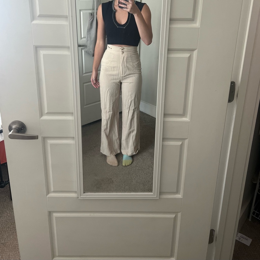 Tan trousers